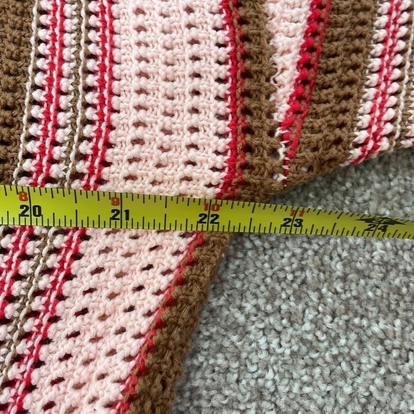 Rusty Striped Colorful Long Sleeve Sweater - Picture 9 of 10